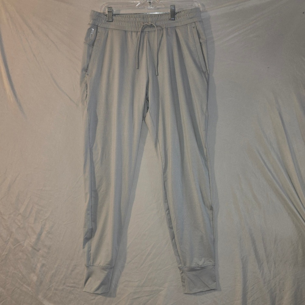 RLX Ralph Lauren Jogger Pants Medium Womens Grey Heather Athleisure 285832610001